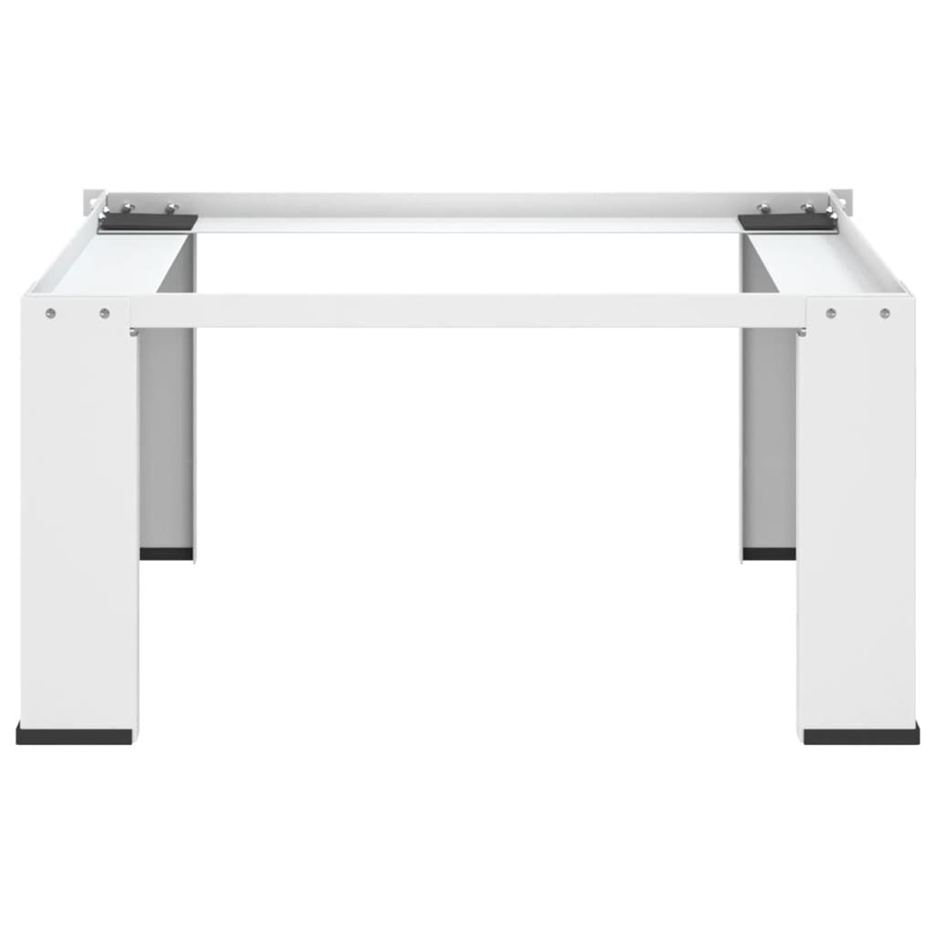 vidaXL Washing Machine Pedestal with Drawer White