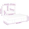 vidaXL 2 Piece Garden Lounge Set with Cream White Cushions Acacia Wood