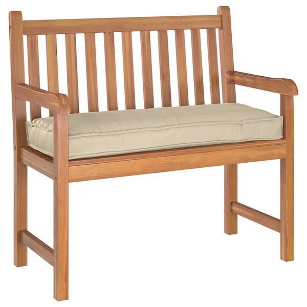 vidaXL Cushion Beige 100 x 40 x 8 cm Oxford Fabric