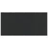 vidaXL 5 Piece Garden Dining Set Black
