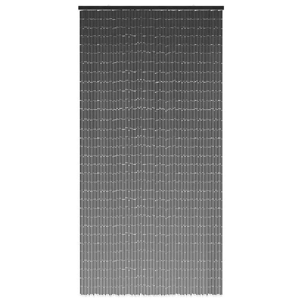 vidaXL Insect Door Curtain Dark Grey 100x200 cm Bamboo