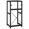 vidaXL Bathroom Washbasin Frame Black 40x38x83 cm Iron