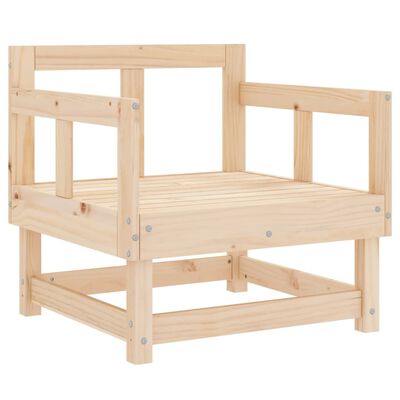 vidaXL 8 Piece Garden Lounge Set Solid Wood Pine