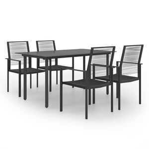 vidaXL 5 Piece Garden Dining Set