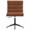 vidaXL Dining Chairs 2 pcs Brown Faux Leather