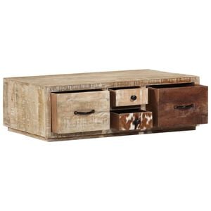 vidaXL Coffee Table 90x60x30 cm Solid Mango Wood