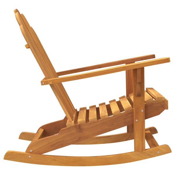 vidaXL Garden Adirondack Rocking Chair 79x100x103 cm Solid Wood Teak