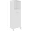 vidaXL Bathroom Cabinet White 30x30x95 cm Engineered Wood