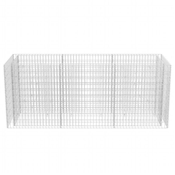vidaXL Gabion Raised Bed Steel 270x90x100 cm