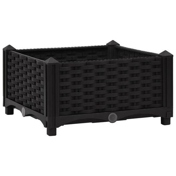 vidaXL Raised Bed 40x40x23 cm Polypropylene