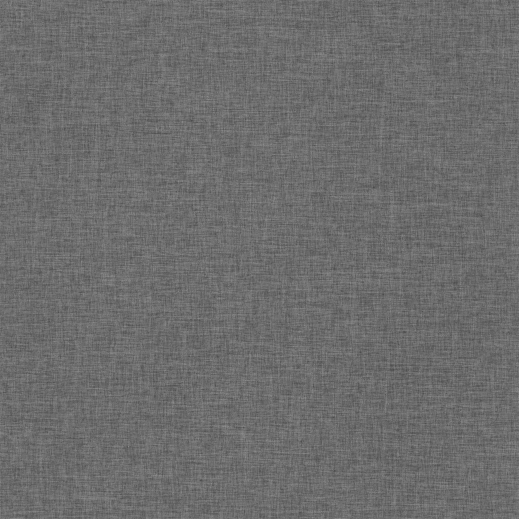 vidaXL Dining Chairs 2 pcs Light Grey Fabric and Faux Leather