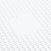 vidaXL Side Table White 54x54x36.5 cm Plastic