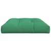 vidaXL Pallet Cushion Green 120x80x12 cm Fabric