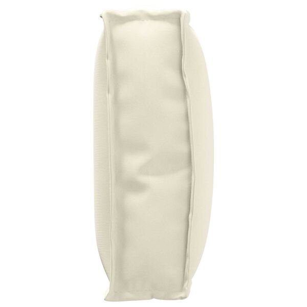 vidaXL Cushion Cream 60 x 40 x 12 cm Oxford Fabric