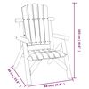 vidaXL 3 Piece Garden Lounge Set Solid Wood Spruce