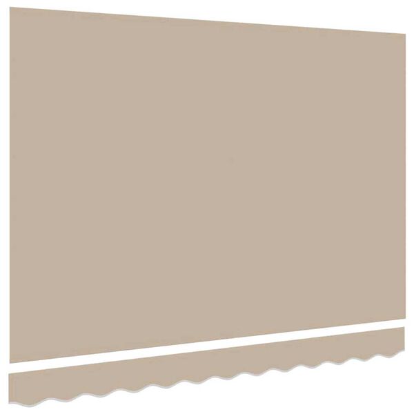 vidaXL Awning Replacement Fabric Beige 300 x 250 cm Canvas