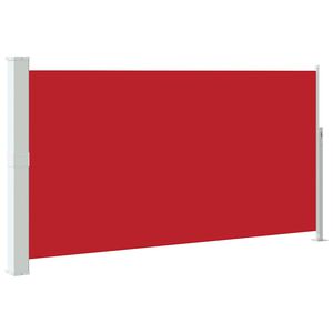 Patio Terrace Side Awning 160 x 300 cm Red