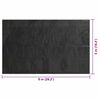 Floating Rectangular PE Solar Pool Film 8 x 5 m Black