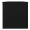vidaXL Coffee Table Black 102x50x52.5 cm Engineered Wood