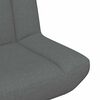vidaXL Swivel Chair Dark Grey 63 x 75 x 76 cm Fabric