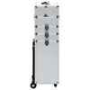 vidaXL Make-up Trolley Aluminium Silver
