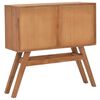 vidaXL Console Table 80x30x80 cm Solid Teak Wood