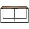 vidaXL Dining Table 140x140x75 cm Solid Reclaimed Wood