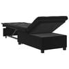 vidaXL Sofa Bed Black 67 x 194 x 38 cm Velvet