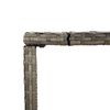 vidaXL Bar Table with Glass Top Grey 180x70x110 cm Poly Rattan