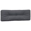 vidaXL Pallet Cushions 3 pcs Anthracite Fabric