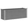 vidaXL Garden Raised Bed | Grey | Wood-plastic composite | Large | Durable
