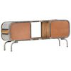 vidaXL TV Cabinet 110x30x42 cm Solid Wood Mango