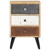 vidaXL Bedside Cabinet 40x30x60 cm Solid Mango Wood