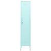 vidaXL Locker Cabinet Mint 35x46x180 cm Steel