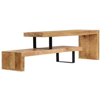 vidaXL TV Stand Solid Mango Wood