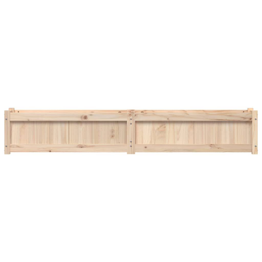 vidaXL Garden Planter 180x31x31 cm Solid Wood Pine