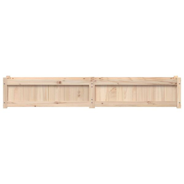 vidaXL Garden Planter 180x31x31 cm Solid Wood Pine