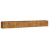 vidaXL Garden Raised Bed 360x40x40 cm Corten Steel