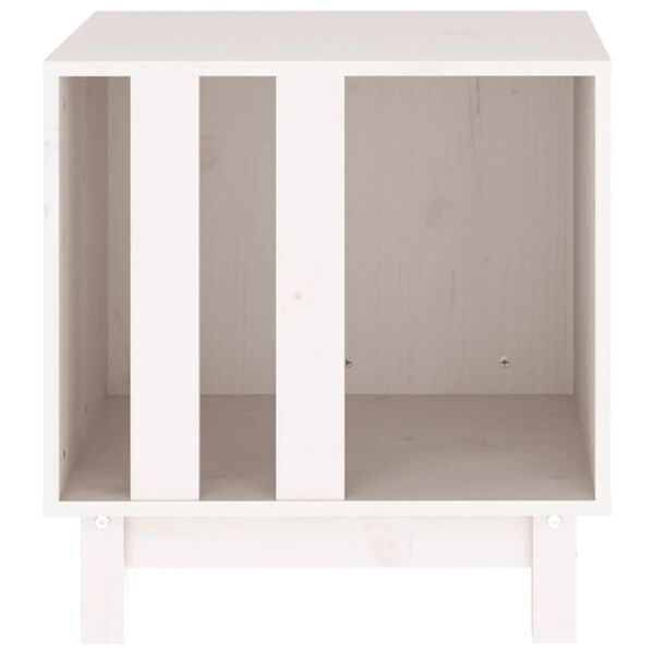 vidaXL Dog House White 50x40x52 cm Solid Wood Pine