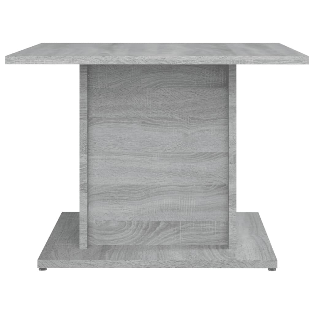 vidaXL Coffee Table Grey Sonoma 55.5x55.5x40 cm Engineered Wood