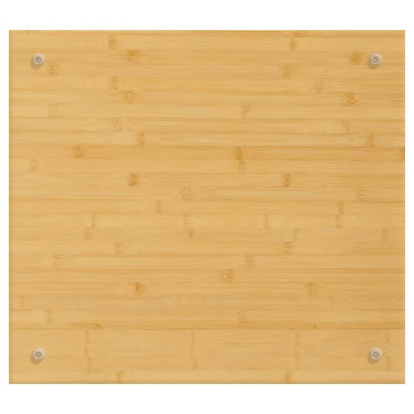 vidaXL Cooker Cover 50x56x1.5 cm Bamboo