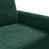 vidaXL Sofa Chair Dark Green 60 cm Velvet