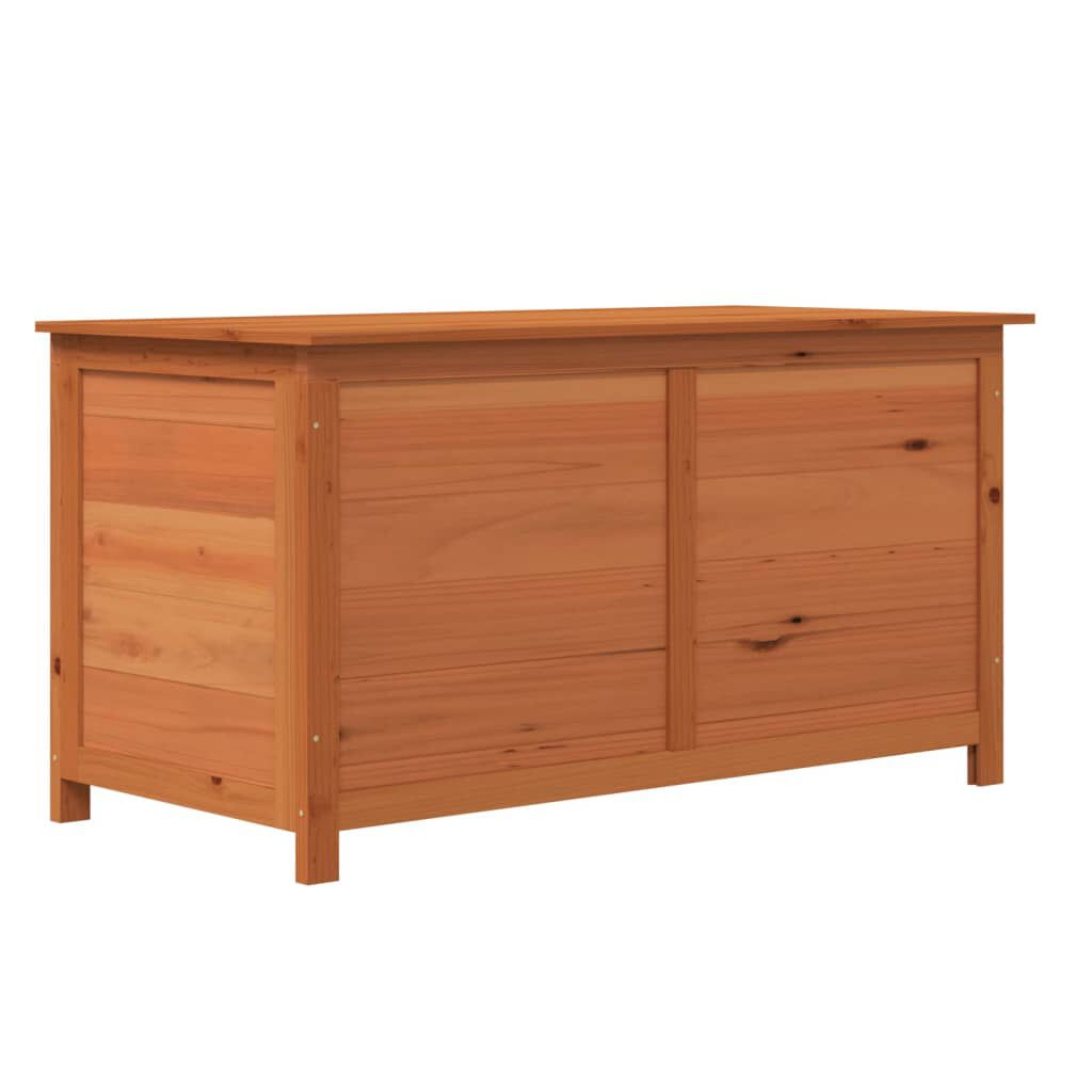 vidaXL Outdoor Cushion Box Brown 100x50x56 cm Solid Wood Fir