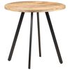 vidaXL Dining Table 80 cm Rough Mango Wood