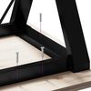 vidaXL Dining Table Legs Y-Frame 140x60x73 cm Steel