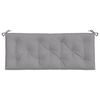 vidaXL Garden Bench Cushions 2pcs Grey 120x50x7cm Oxford Fabric
