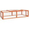 vidaXL Rabbit Hutch 183x90x46,5 cm Solid Firwood