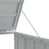 vidaXL Wheelie Bin Storage for Double Bins Anthracite 144x81x113 cm Steel