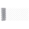 vidaXL Chain Link Fence Silver 25 x 0.6 m Galvanised steel