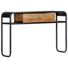 vidaXL Console Table 118x30x75 cm Solid Mango Wood